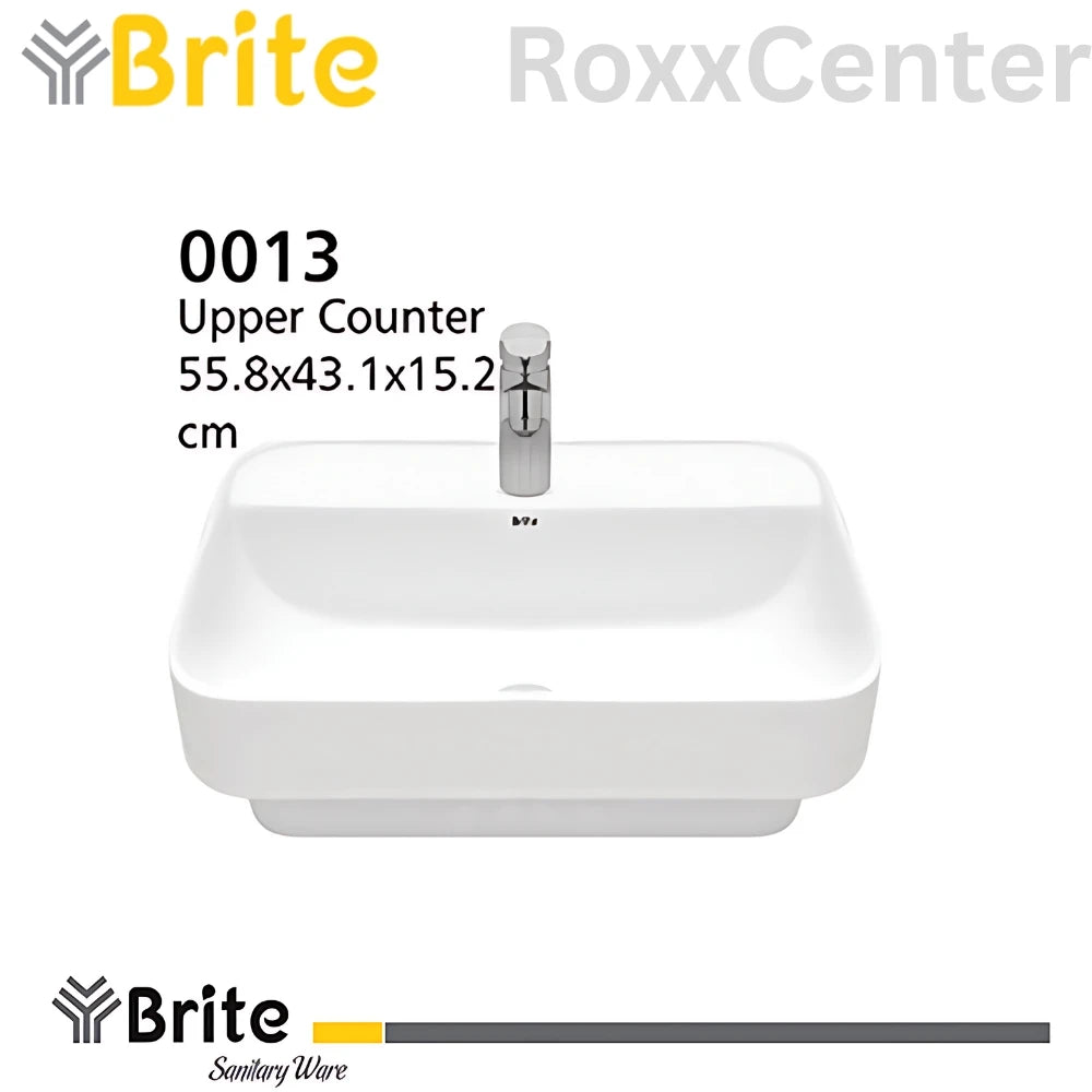 0013 Upper Counter Bowl by Brite Sanitary Ware | RoxxCenter