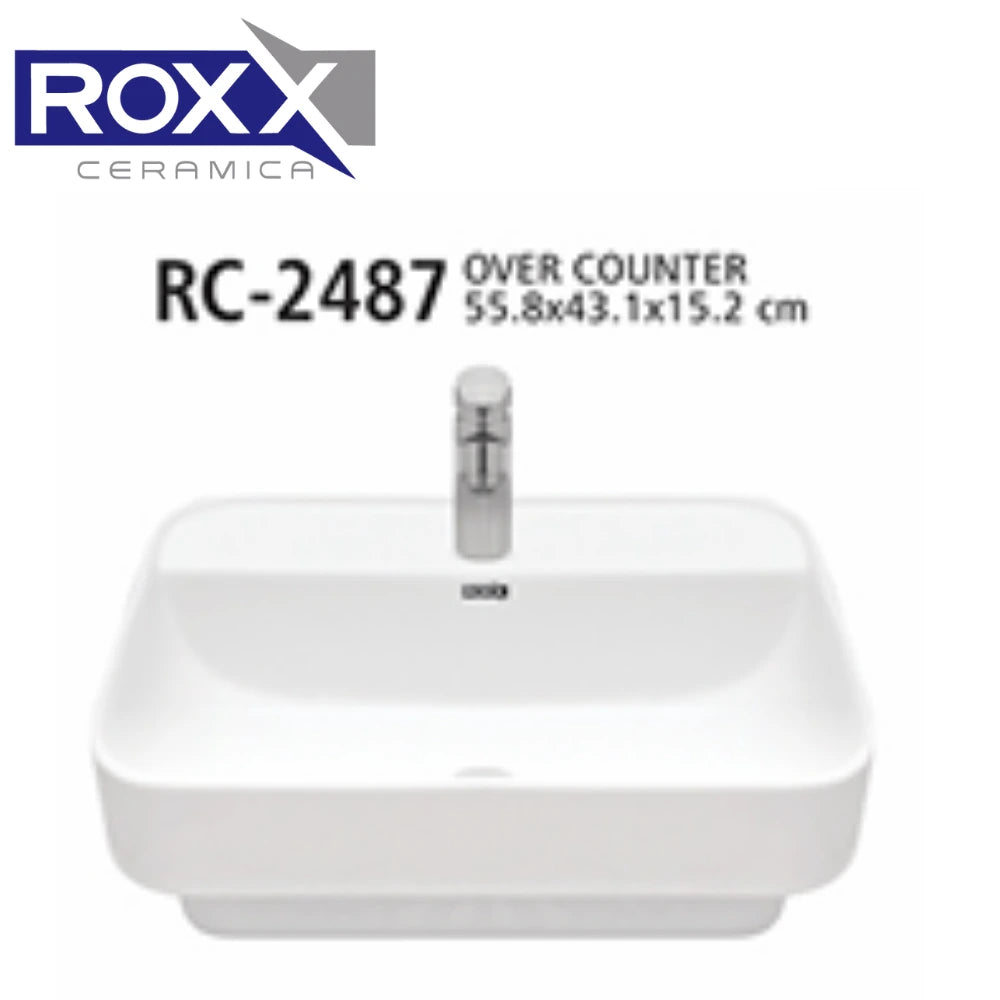 Roxx Ceramica RC-2487 Over Counter Basin | Roxx Center