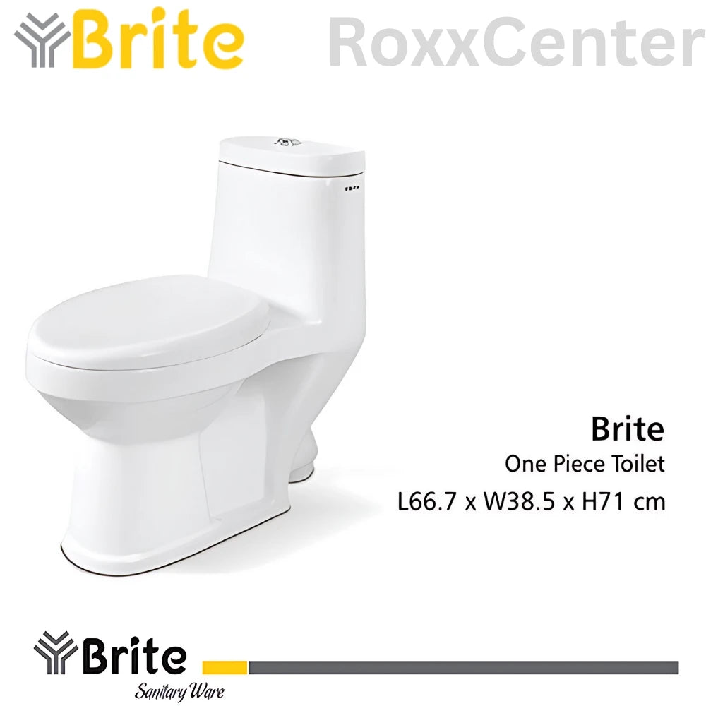 Brite One Piece Commode by Brite Ceramics | RoxxCenter