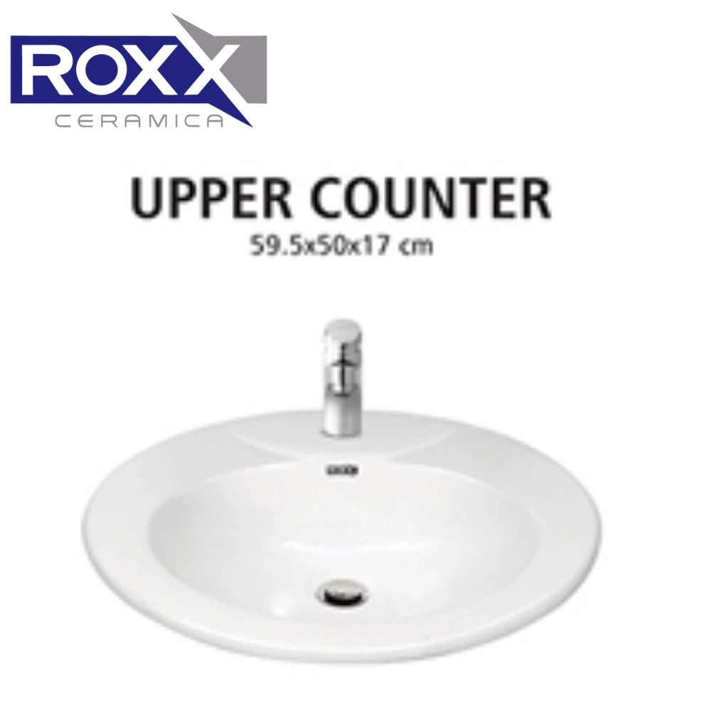 Roxx Ceramica Upper Counter Vanity | Roxx Center
