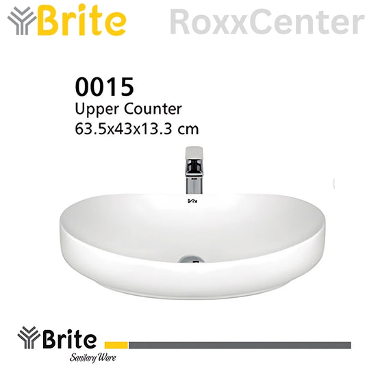 0015 Upper Counter Bowl by Brite Sanitary Ware | RoxxCenter