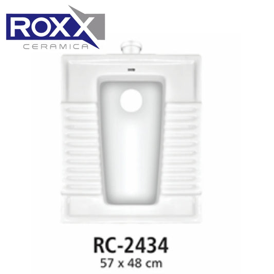 Roxx Ceramica RC-2434 | Solid Asian Commode – Available at RoxxCenter