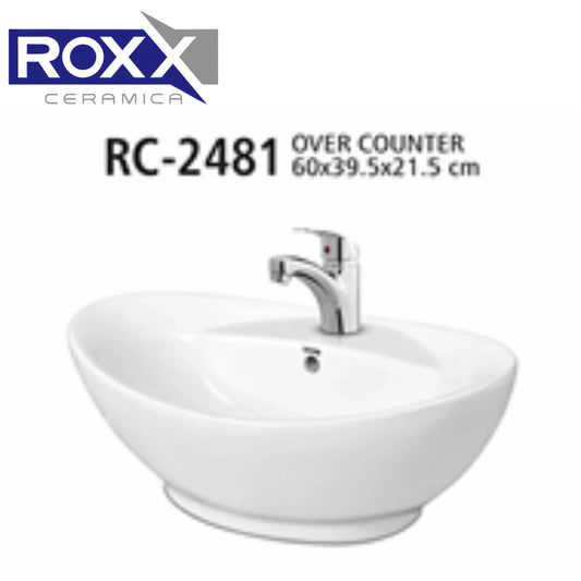Roxx Ceramica RC-2481 Over Counter Basin – 60 cm