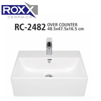Roxx Ceramica RC-2482 Over Counter Basin – 48.5 cm | Roxx Center