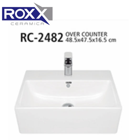 Roxx Ceramica RC-2482 Over Counter Basin – 48.5 cm | Roxx Center