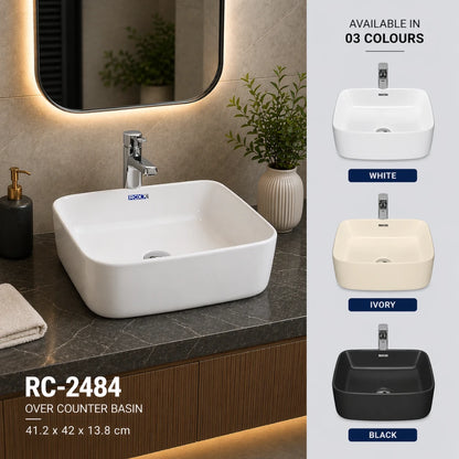 Roxx Ceramica RC-2484 Over Counter Basin | Roxx Center