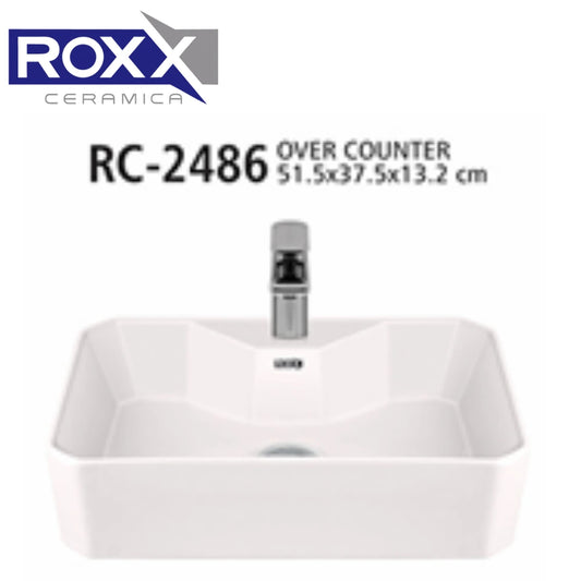 Roxx Ceramica RC-2486 Over Counter Basin | Roxx Center