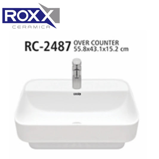 Roxx Ceramica RC-2487 Over Counter Basin | Roxx Center