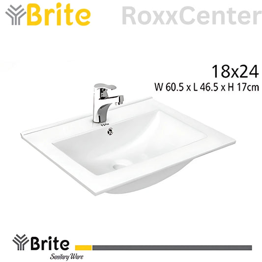 18x24 Upper Counter Top by Brite Sanitary Ware | RoxxCenter