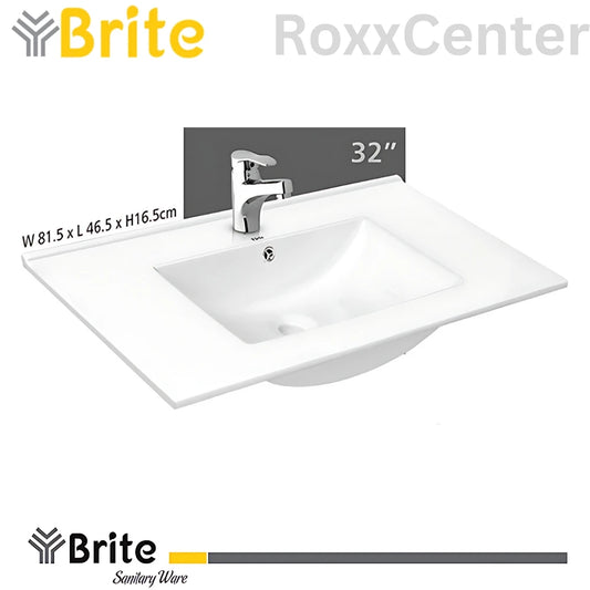 32” Upper Counter Bowl by Brite Sanitary Ware | RoxxCenter
