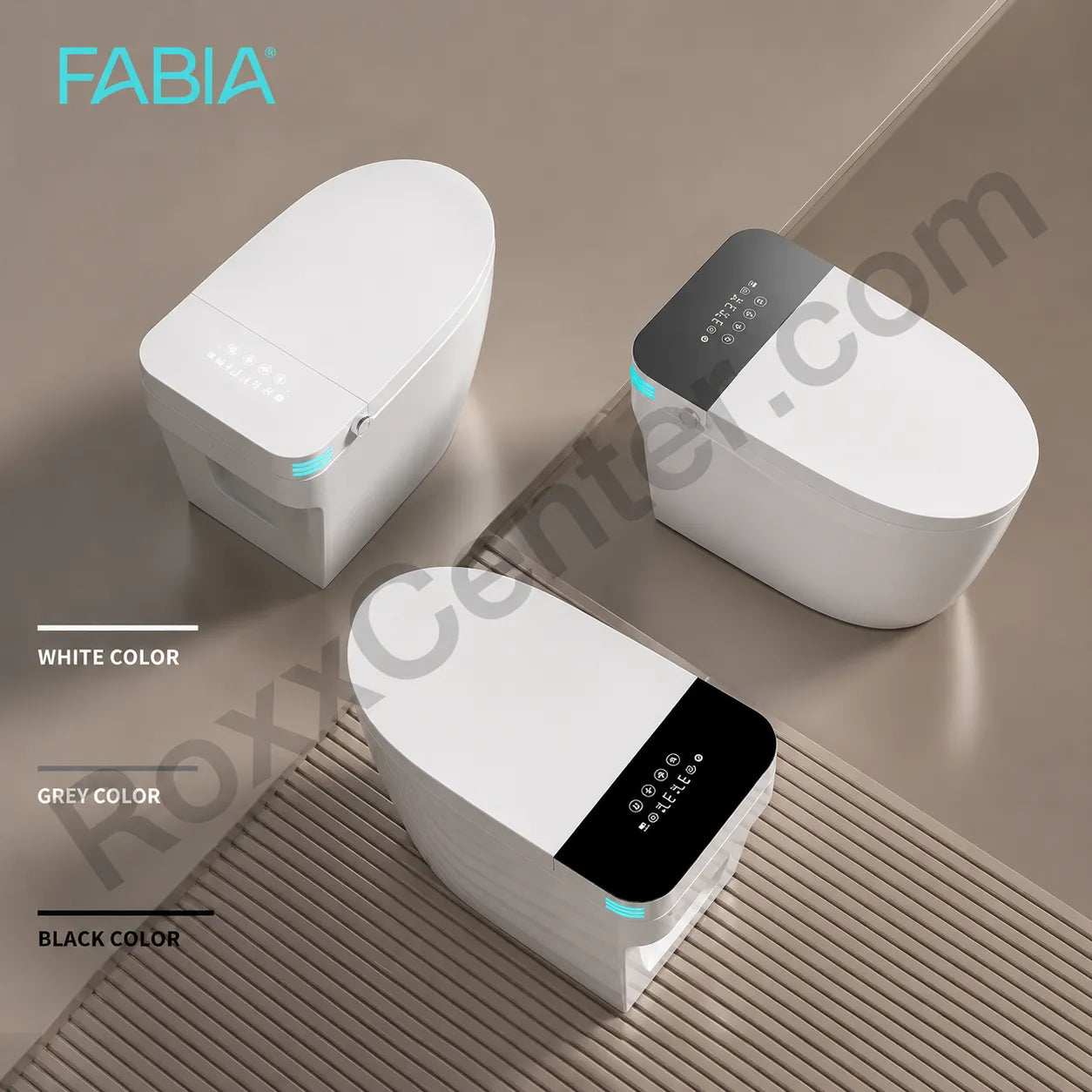 Luxury Smart Toilet with Auto Flush, Heated Seat & Intelligent Bidet System