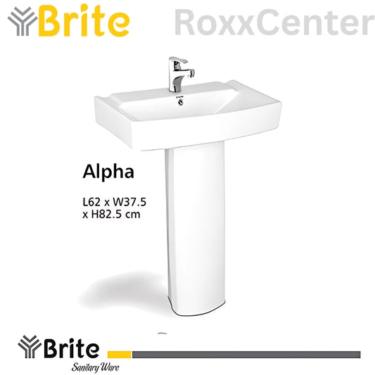 Alpha Two Piece Basin by Brite Ceramics | RoxxCenter
