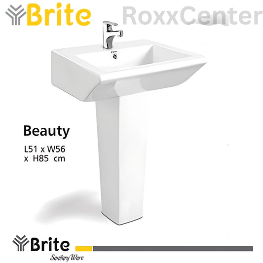 Beauty Two Piece Basin by Brite Ceramics | RoxxCenter