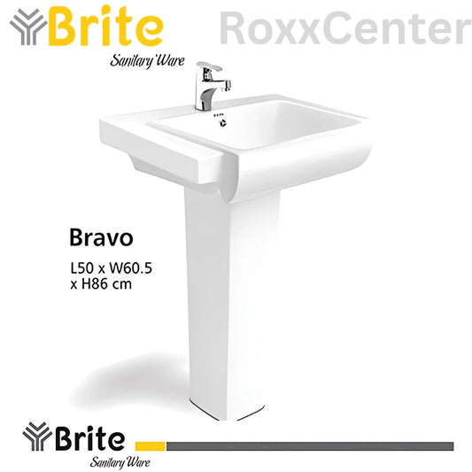 Bravo Two Piece Basin by Brite Ceramics | RoxxCenter