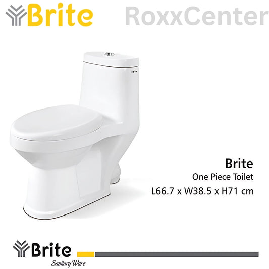 Brite One Piece Commode by Brite Ceramics | RoxxCenter
