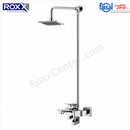 Carrera Series 5507 Bathroom Set – 8 Piece Chrome Sanitary Fittings Pakistan | Faisal at Roxx Center