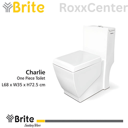 Charlie One Piece Commode by Brite Ceramics | RoxxCenter