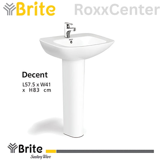 Decent Two Piece Basin by Brite Ceramics | RoxxCenter