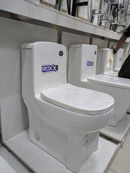 RC-Delta One Piece Commode with Complete Accessories