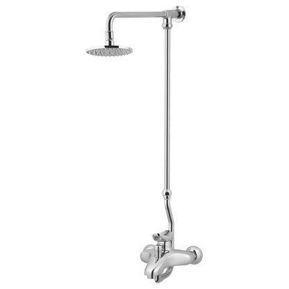Faisal Excel Series 2107 Bath Set Complete 8 Pieces – Premium Chrome Bathroom Accessories & Sanitary Fittings Pakistan