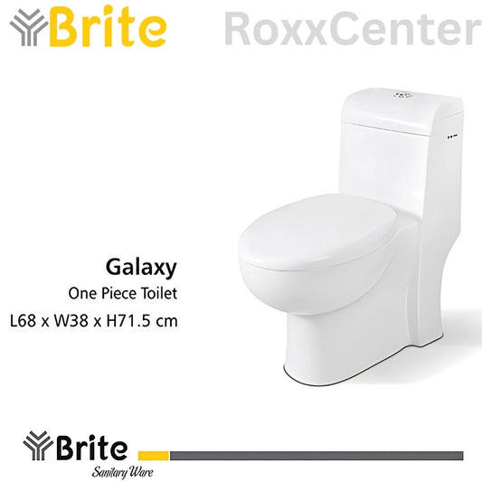 Galaxy One Piece Commode by Brite Ceramics | RoxxCenter