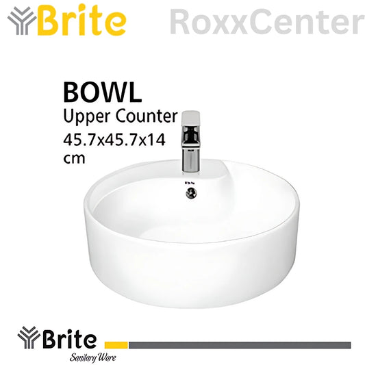 Upper Counter Bowl by Brite Sanitary Ware | RoxxCenter
