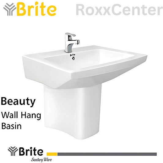 Beauty Wall Hung Basin by Brite Sanitary Ware | RoxxCenter