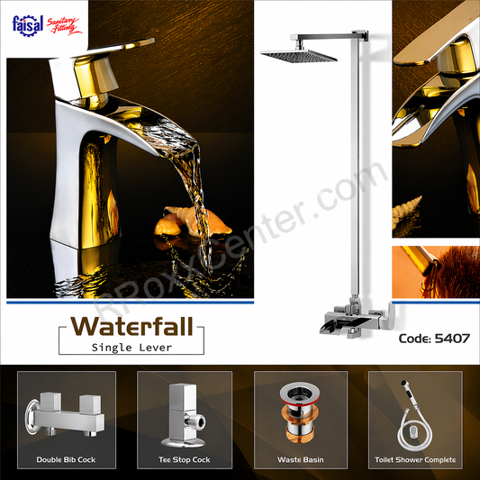 Faisal Waterfall Series Bath Set 5407