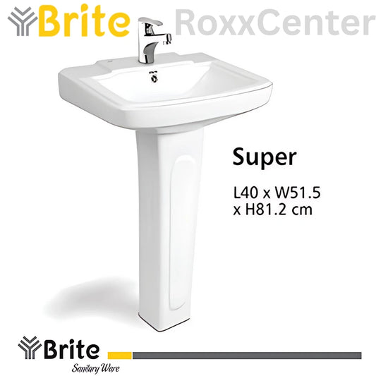 Super Two Piece Basin by Brite Sanitary Ware | RoxxCenter